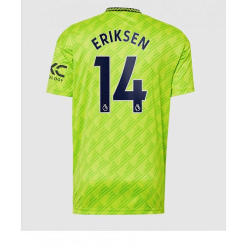 Manchester United Christian Eriksen #14 Tredjedrakt 2022-23 Kortermet Manchester United Christian Eriksen #14 Tredjedrakt 2022-23 Kortermet